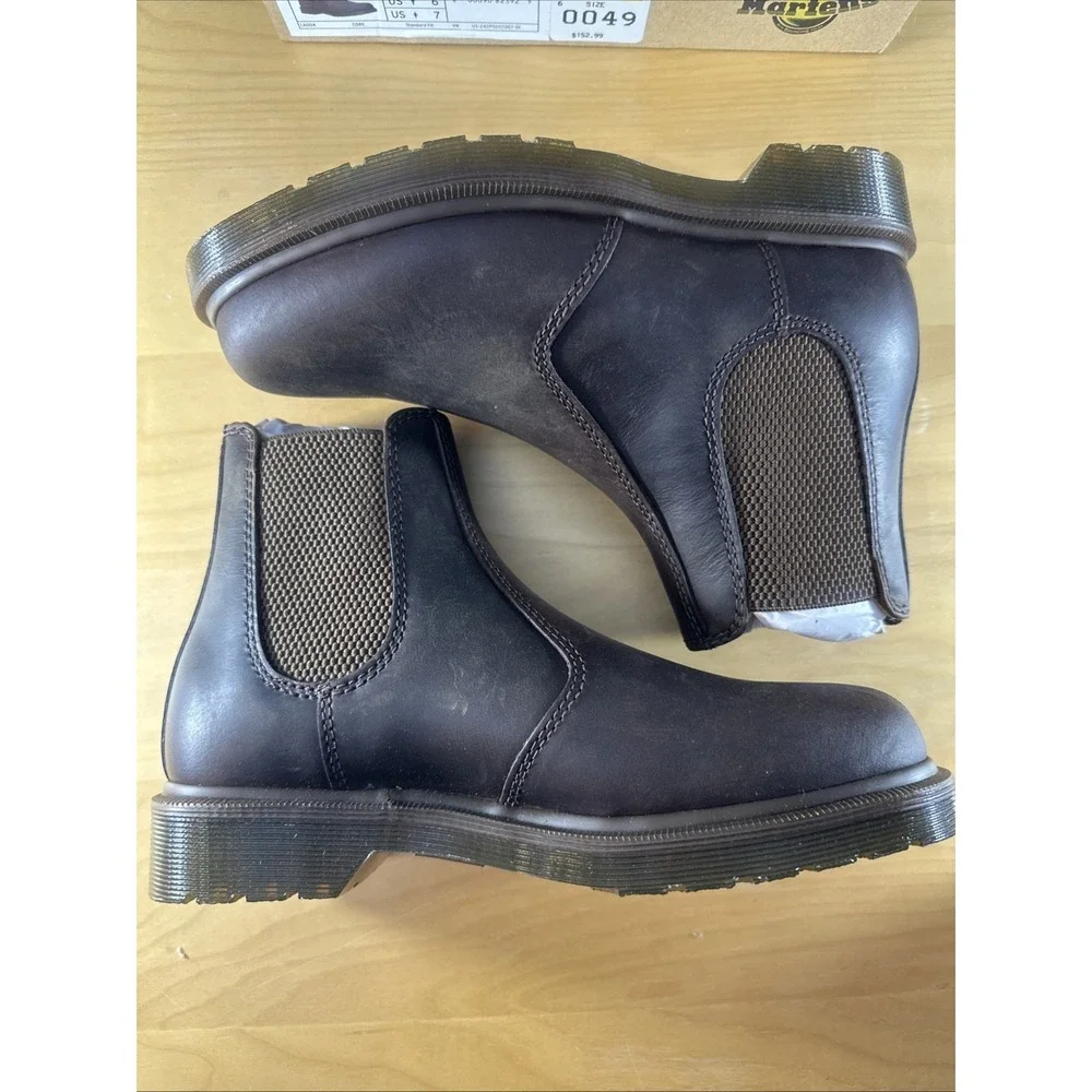Dr Martens Chelsea Boot Gaucho Crazy Horse Brown Size 6M/ 7W